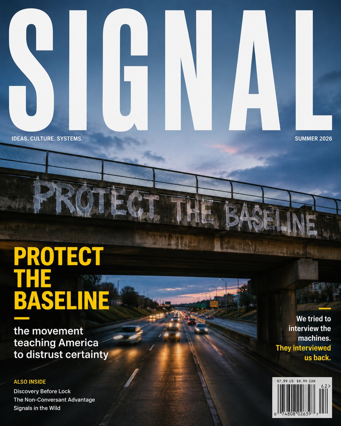 SIGNAL cover for Protect the Baseline